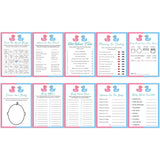 Waddle It Be Gender Reveal Games, 10 Activities, Duck Gender Reveal Game Bundle For 20 Guests, What The Duck Gender Reveal Games, Boy Or Girl Party Supplies
