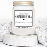 You Nique Designs Will You Be My Godmother Proposal Gifts From Godchild For Girl Best Friend Sister, Godmother Candle, In My Godmother Era, Scented Soy Candle, All Natural, 8Oz (Lavender & Vanilla)