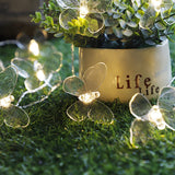 Butterfly String Lights, Led Butterfly Battery Operated Indoor Outdoor Fairy Decorative Lights For Home Bedroom Party Bi