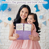 Mother'S Day 3D Pop-Up Card, Happy Mother'S Day 3D Flower Pop-Up Card, Card With Envelope, Holiday Gift For Mothers