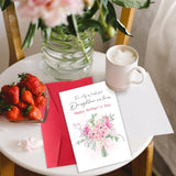 Best Mothers Day Gift For Daughter In Law, Happy Daughter In Law Mothers Day Card From Mom Dad