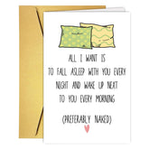 Special Valentine'S Day Card Gift For Husband Wife Couple, Romantic Spouse Humor Anniversary Cards For Boyfriend Girlfriend, Happy Valentine'S Day Card For Men Women Him Her