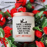 Funny Anniversary Candle Gifts For Her Him - Humorous Romantic Boyfriend, Girlfriends, Husband, Wife Wedding Anniversary Present - Lavender Scented