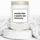 Get Well Soon Candle 8Oz, Post Surgery Gift For Women, Men, Recovery After Surgery, Funny Gift (Lavender & Vanilla)