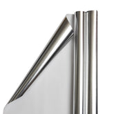 Gift Wrap - Metallic Wrapping Paper - 50 Sq Ft - Silver Foil - 2 Rolls/Pack