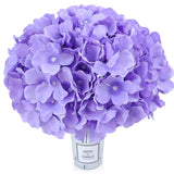 Purple Hydrangea Artificial Flowers Bulk 36Pcs Silk Flowers With Stems Fake Hydrangeas Arrangement Perfect For Weddings,Centerpieces,Party,Home,Festival Decorations