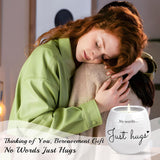 Sympathy Gifts For Loss Of Loved One, Memorial Gifts - No Words Just Hugs Lavender Scented Candle 10Oz - Bereavement, Grief, Thinking Of You, Get Well, Condolence Candle For Women