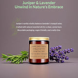 Funny Candles For Women And Men, Lavender Soy Candle With Amber Glass Jar, Get Well Gifts For Women And Men, 50 Hours Burn Time