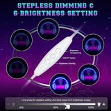 Large Gaming Neon Sign USB Dimmable LED Headset Wall Decor for Game Room Bedroom