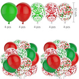 Merry Friendsmas Party Decorations Include Gold Glitter Merry Friendsmas Banner, Christmas Balloons For Friends Themed Xmas Holidays Party Supplies Decors