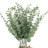 20Pcs Eucalyptus Stems Artificial Eucalyptus Leaves Stems Artificial Fake Flowers For Home Office Flowers Bouquet Centerpiece Wedding Decoration Christmas Decor 2025
