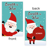 Christmas Scratch Off Games - 40 Pcs Xmas Party Fun For Family, Includes Cards And Game