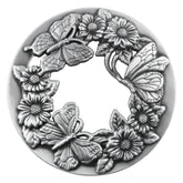 Candle Topper Silver Antique Butterfly Candle Shade Jar Lid Shade Sleeves For Jar Candles Candles Cover