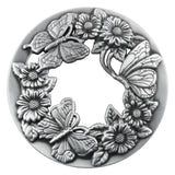 Candle Topper Silver Antique Butterfly Candle Shade Jar Lid Shade Sleeves For Jar Candles Candles Cover