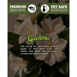 Gardenia Highly Scented Natural 3 Wick Candle, Essential Fragrance Oils, 100% Soy, Phthalate & Paraben Free, Clean Burning, 14.5 Oz.