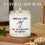 Valentines Gifts For Her Him, Funny Anniversary Candle Gifts For Women Men Couple - Apples Maple Scent, Christmas Birthday Gift For Girlfriend Boyfriend Wife Husband, Cute Best Friend Friendship Gift