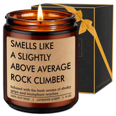 Candle, Rock Climbing Gifts For Climbers Men Women, Cool Rock Climber Gifts, Climbing Partner Presents, Funny Bouldering Valentines Day Birthday Ideas For Boulderer Friend Boyfriend Him