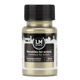 Metallic Acrylic Paint 1.69 Fl Oz - Platinum - Premium Metallic Paint For Artists And Crafters. High Coverage, Lightfast & Durable. Ideal For Canvas, Wood, Ceramic & More
