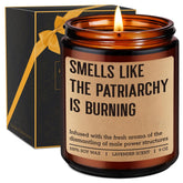Anti-Patriarchy Candle, Feminist Gifts, Empowerment, Womens History Month, International Womens Day Liberal Gifts For Feminists Activist Lesbian Woman, Women'S Right, Feminism Girl Power Decor