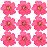 20 Pcs Light Pink Hawaiian Faux Flowers Hibiscus Flowers Hawaii Party Summer Party Diy Foam Hibiscus Flower For Tabletop Decoration Favors Supplies (No Clip)