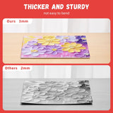 Canvas Boards For Painting 52 Pack 8 X 10 Inch Blank Flat Canvas Panels 100% Cotton Pre-Primed For Acrylic & Oil Paint, Art Supplies For Kids & Adults
