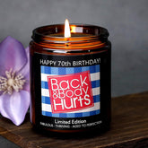 70Th Birthday Gifts For Women Men, 70Th Birthday Decorations For Women Men, Best Gifts For 70 Year Old Woman Man, Funny Birthday Candle Gift Ideas For Her Him Mom Dad Grandma Grandpa Wife Friends