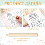 145 Pcs Boho Baby Shower Game Set 125 Cards With 20 Pencils Funny Baby Shower Games Include Word Scramble Predict Who Descriptions And Wishes Price