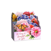 Hallmark Paper Wonder Pop Up Birthday Card (Butterfly and Flowers)