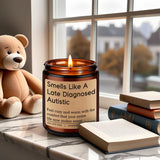 Candle, Late Diagnosed Autism Gifts For People, Autistic Adult Must Have - Neurodivergent Gifts For Autistic Adults, Teens - Funny Autism Awareness Acceptance Stuff For Men Women Mom Dad