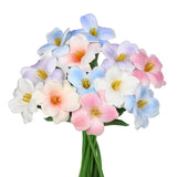 12Pcs 16" Fully Bloomed Tulip Artificial Flowers Bouquet Fake Faux Flowers For Spring Summer Home Table Centerpieces Decor Party Wedding Mother'S Day Easter Gifts Decorations (Monet Garden)