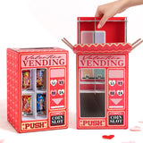 Valentines Day Gifts For Kids - Diy Vending Mailbox Valentine Boxes For Kids With 30 Valentine Cards - Valentines Day Cards For Boys Girls Toddlers School Classroom Exchange Party Favors
