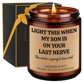 Scented Candle, Daughter In Law Gifts - Valentines Day, Birthday Gifts For Daughter In Law, Sons Girlfriend - Dil Present From Mother In Law - Funny Wedding, Bridal Shower Idea For Future New Dil