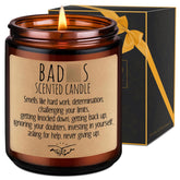 Scented Candle, Congratulations Gifts, Inspirational Candles For Women, Men, Friend - New Job, Promotion, Sobriety Gifts - Funny Graduation, Proud Of You, Sober, You Did It, Motivational Ideas