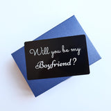 Will You Be My Boyfriend | Powerful Love Messages, Show Your Love Romantic With This Sweet And Thoughtful Card, Simple And Powerful (With Royal Blue Envelope)