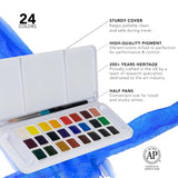 Half Pan Travel Set, 25 Piece, Assorted Colors