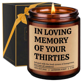 Scented Candle, 40Th Birthday Gifts For Women, Men - Happy 40 Year Old Birthday Gifts For Her, Him - 40Th Bday Decorations - Funny 1986, Fortieth, Turning 40 Bday Ideas For Woman, Friend, Mom