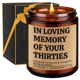 Scented Candle, 40Th Birthday Gifts For Women, Men - Happy 40 Year Old Birthday Gifts For Her, Him - 40Th Bday Decorations - Funny 1986, Fortieth, Turning 40 Bday Ideas For Woman, Friend, Mom