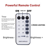 Christmas Tree Lights, 448 Led Waterfall Tree Topper Lights With Remote & 8 Lighting Modes, 8.2Ft X 16 Lines Christmas Light For Indoor Outdoor Yard Party Xmas Decoration (Warm White)
