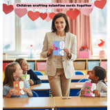 Funny Joke Valentine'S Day Cards For Kids Classroom, 30 Pack Valentine Cards With 36 Stickers & 30 Envelops, Valentines Gifts For Boys Girls