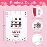 Funny Valentines Day Card For Husband Wife Love Always Wins Valentines Day Gifts Card For Her Romantic Anniversary Birthday Valentine'S Day Greeting Card With Envelope For Boyfriend Girlfriend