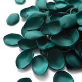 Rose Petals, Silk Flower Petals For Wedding/Aisle/Flower Girl Baskets/Table Centerpiece Décor,Etc.Dark Teal 200Pcs