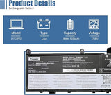 L17C4P72 1536V 80Wh Laptop Battery Replacement for Lenovo ThinkPad X1 Extreme P1