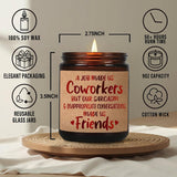 Funny Coworker Candle Gifts For Women Coworkers, A Job Made Us Coworkers Candle, Unique Coworker Leaving, Best Friend Friendship, Birthday, Christmas, Going Away Candles Gift For Women Colleague-28