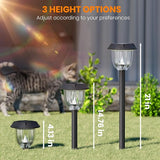 10 Pack Solar Pathway Lights IP65 Waterproof Warm White Auto On Off Garden Landscape Lights