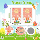 Easter Scratch Off Cards - 50 Pack Funny Easter Bunny Party Games - Spring Party Cards For Holiday - Eggs Holiday Ice Breaker Game For Family -A01