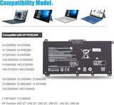 HP HT03XL Replacement Laptop Battery Pavilion 14 CE CF CM DH DQ FQ