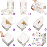 51 Pcs Butterfly Diaper Raffle Tickets With Diaper Raffle Card Box For Baby Shower Games A Little Butterfly Is On Her Way Boys Girls Gender Reveal Party Invitation Insert Card Game