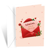 Valentine'S Day Card For Him, Made In America, Eco-Friendly, Thick Card Stock With Premium Envelope 5In X 7.75In, Packaged In Protective Mailer