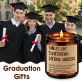 Candle, Dissertation Defense Success, Phd Graduation Gifts, Doctorate Graduation Gifts For Doctoral Graduates, Women, Men, Her, Him, Doctoral Degree Students, 2026 Funny Congrats Grad Present