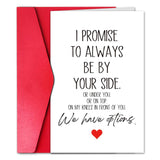 Funny Valentine’S Day Card For Men, Valentines Day Gift For Him Husband Boyfriend, Happy Valentines Day Greeting Card With Envelope, We Have Options